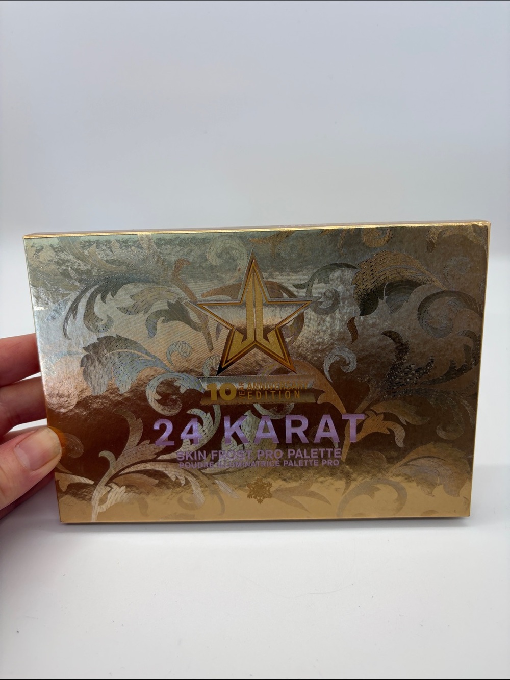 Jeffree Star Cosmetics 24 Karat Skin Frost Pro Palette ā 6 Shade Highlighter